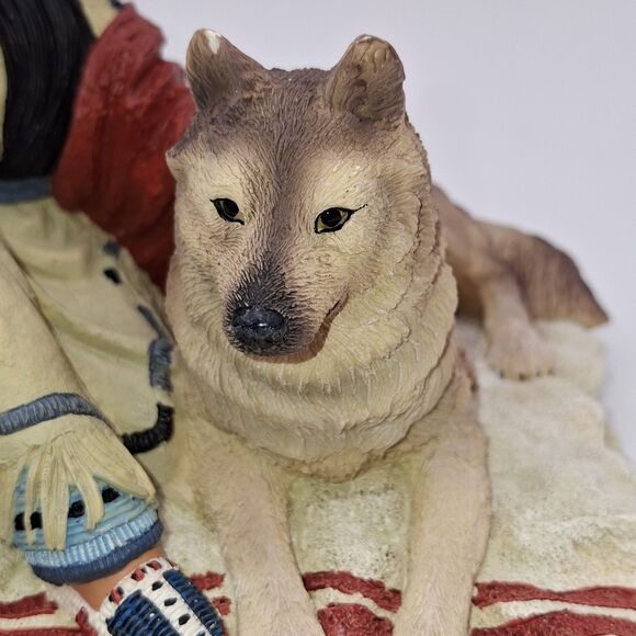 VTG 1994 Hamilton Collection Snow Princess From the Princesses of the Plains - Picture 4 of 15